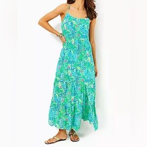 Lilly Pulitzer Teresa Printed Maxi Vacation Resort
Dress Size L
